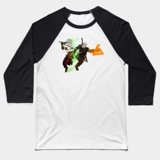 Geralt and Ciri Baseball T-Shirt